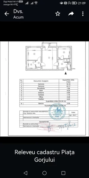 Militari, 2 camere 53 mp, Gorjului.